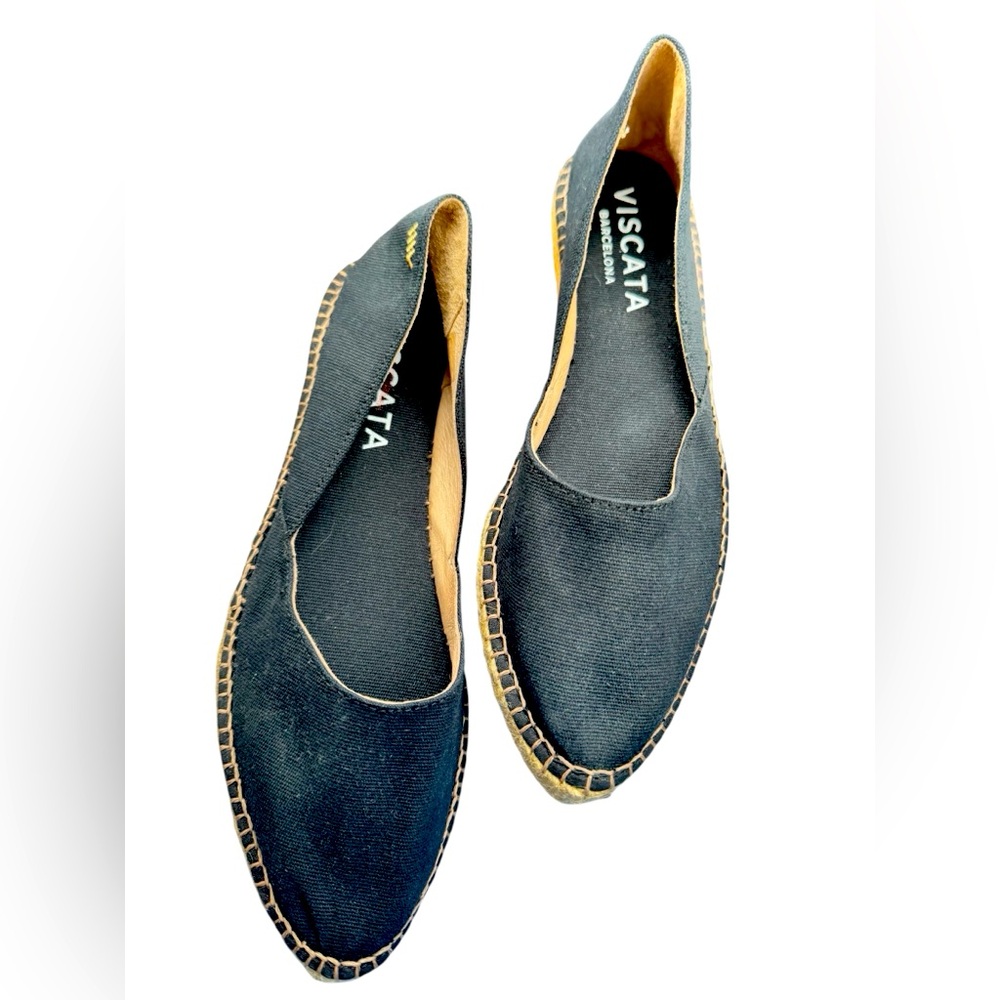 Viscata Black Espadrilles